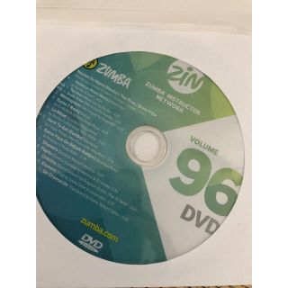 ズンバ(Zumba)のズンバDVD zin96 w-up付き(スポーツ/フィットネス)