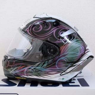 1/4まで値下げ!SHOEI X-14 KUJAKU クジャク ヘルメット Mの通販|ラクマ