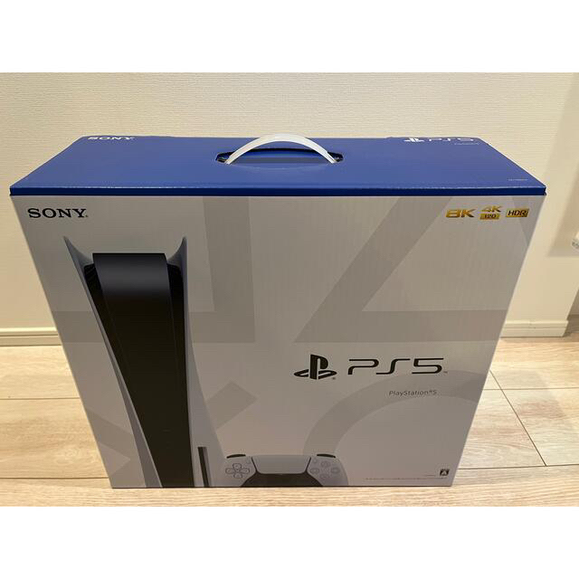 【新品】 PlayStation - ディスクドライブ搭載モデル PlayStation5 [2022年1月2日購入] 家庭用ゲーム機本体