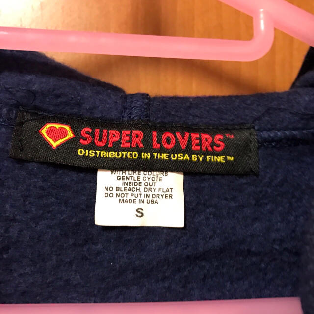 SUPER LOVERS(スーパーラヴァーズ)のスーパーラバーズ パーカー レディースのトップス(パーカー)の商品写真