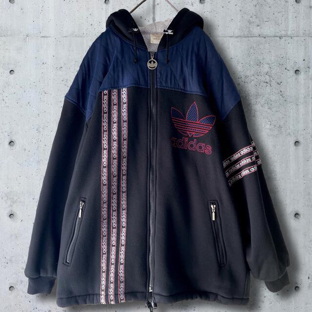 bestikke gå på arbejde data adidas - 【激レア/超希少】adidas/80s/アディダス/デサント社製/ビッグロゴの通販 by Leather&Silver Custom  Studio｜アディダスならラクマ