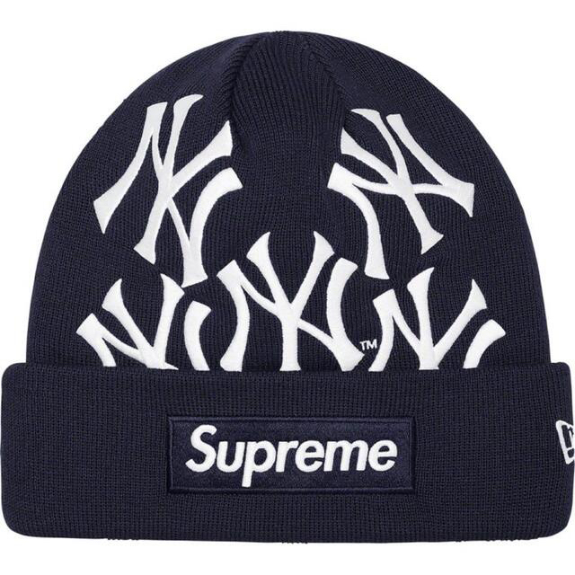 New York Yankees New EraBox Logo Beanie 選べる支払い方法 - 帽子