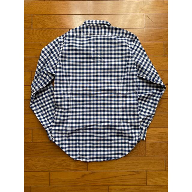ブルックスブラザーズ ドレスシャツ アメリカ製 ギンガムチェック ネイビー 3