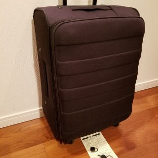 ムジルシリョウヒン(MUJI (無印良品))の無印良品  ソフトキャリーケース ブラック 25L(旅行用品)