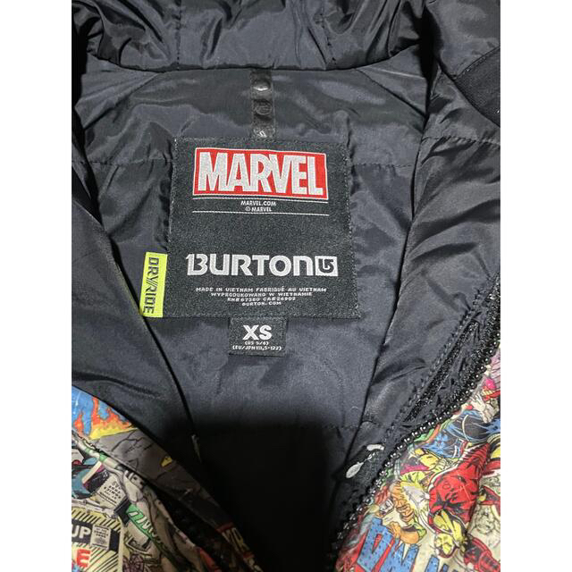 BURTON(バートン)のBURTON バートン  マーベル　XS スノーウェア スポーツ/アウトドアのスノーボード(ウエア/装備)の商品写真