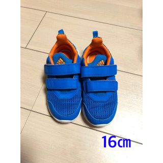 アディダス(adidas)の【美品】adidas kidsシューズ 16㎝(スニーカー)