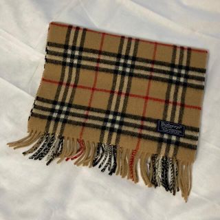 バーバリー(BURBERRY)のバーバリー　burberry チェックマフラー　Lambswool(マフラー/ショール)