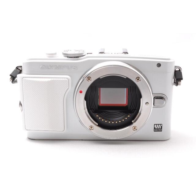 ◆極美品◆ OLYMPUS E-PL6 ホワイト レンズキット 付属品完備