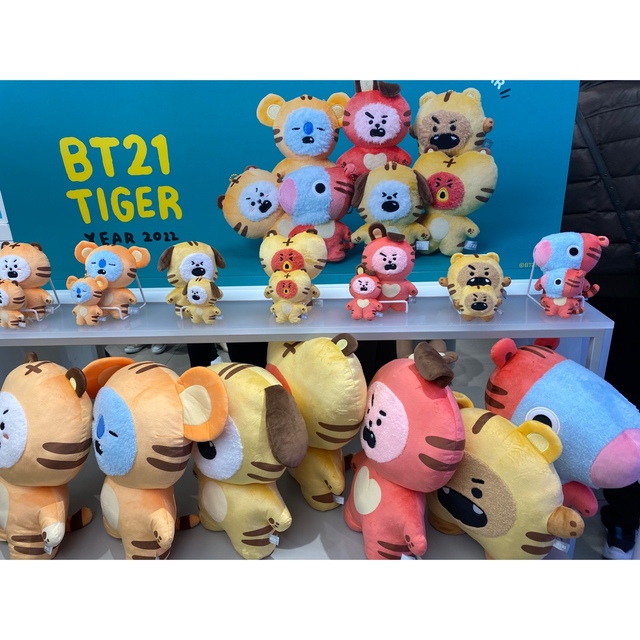 防弾少年団 Bts Bt21 Line Friends Tiger たっとん マスコット チミーの通販 By Shop ボウダンショウネンダンならラクマ