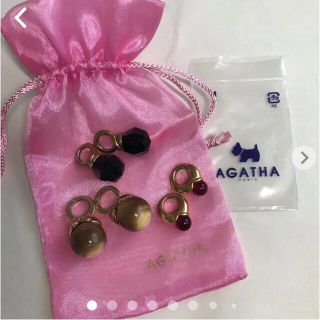 アガタ(AGATHA)の【アガタ AGATHA】イヤリング　ピアス チャーム　3セット(ピアス)