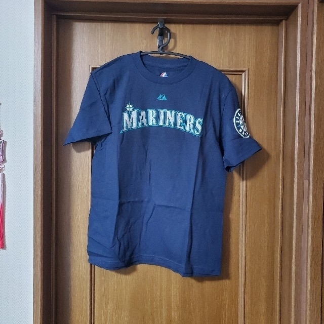 Majestic(マジェスティック)のめんコク様専用　イチロー　Tシャツ　マリナーズ　Majestic エンタメ/ホビーのタレントグッズ(スポーツ選手)の商品写真