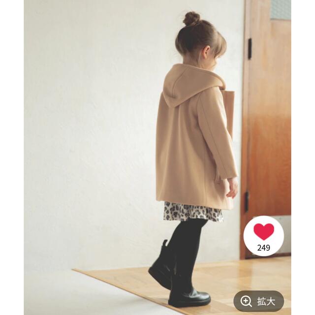 GLOBAL WORK(グローバルワーク)のGLOBAL WORK キッズ コート 110 キッズ/ベビー/マタニティのキッズ服女の子用(90cm~)(コート)の商品写真