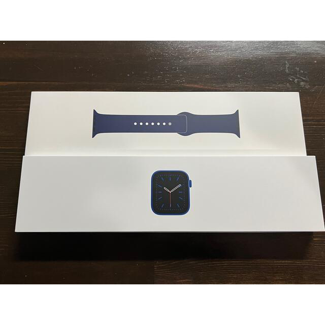 Apple Watch Series6 GPS 44mm ブルーアルミニウム美品