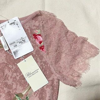 ブルマリン(Blumarine)の約90％オフ　新品タグ付　Blumarine アンナモリナーリ(カットソー(半袖/袖なし))