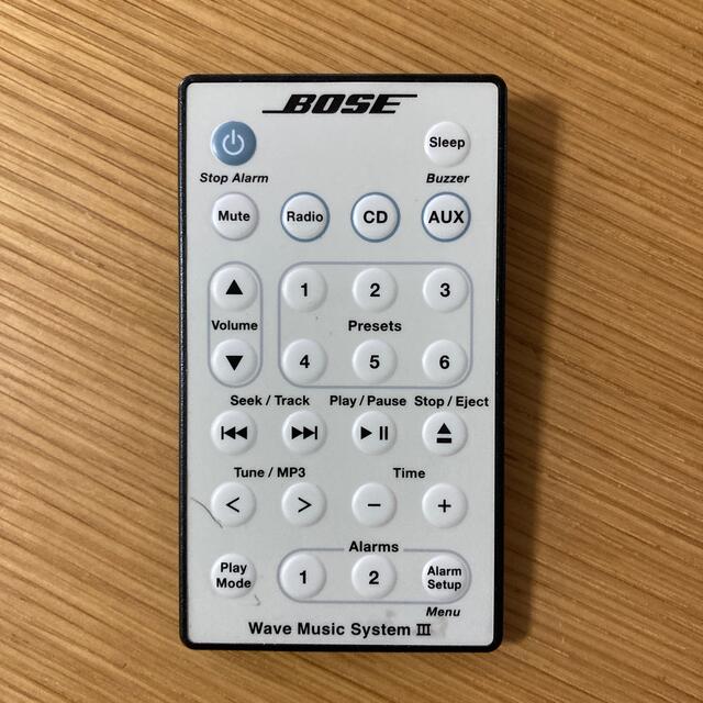 BOSE(ボーズ)のBOSE  WAVE MUSIC SYSTEM Ⅲ スマホ/家電/カメラのオーディオ機器(その他)の商品写真