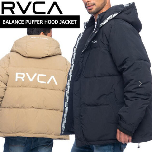 RVCA ブラックロゴダウン