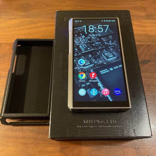 超美品fiio M11 plus LTD Stainless Steel SS - ポータブルプレーヤー