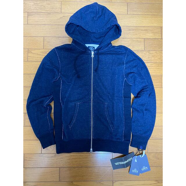 ジップアップフーディ LOOPWHEELER(R) INDIGO リーバイス 【限定セール