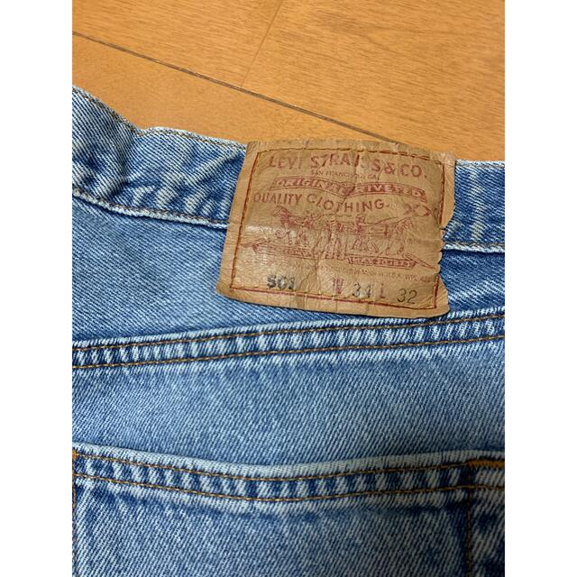 Levi's(リーバイス)のLevi's 501 w34 l32 vintageデニム  メンズのパンツ(デニム/ジーンズ)の商品写真