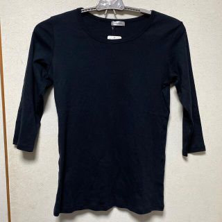 ニッセン(ニッセン)の長袖Tシャツ　黒(Tシャツ(長袖/七分))