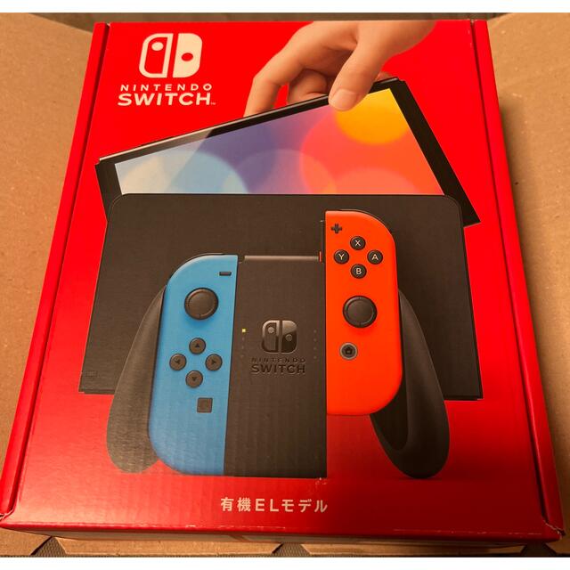 【新品未開封】ニンテンドースイッチ ネオンレッド・ブルー