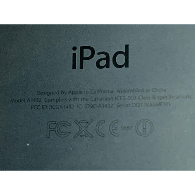 Apple(アップル)のアップル　iPad mini 2 WI-FI 16GB スマホ/家電/カメラのPC/タブレット(タブレット)の商品写真