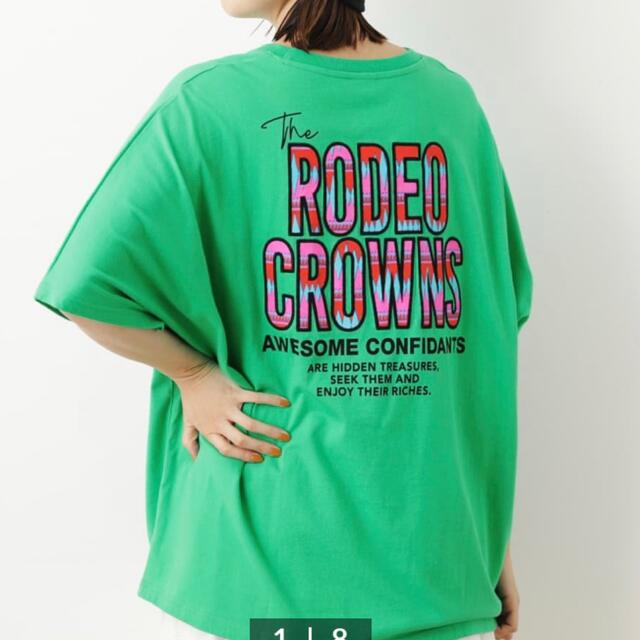 RODEO CROWNS WIDE BOWL(ロデオクラウンズワイドボウル)の今だけ値下げ！新品❤︎RODEO CROWNS WIDE BOWL  Tシャツ レディースのトップス(Tシャツ(半袖/袖なし))の商品写真