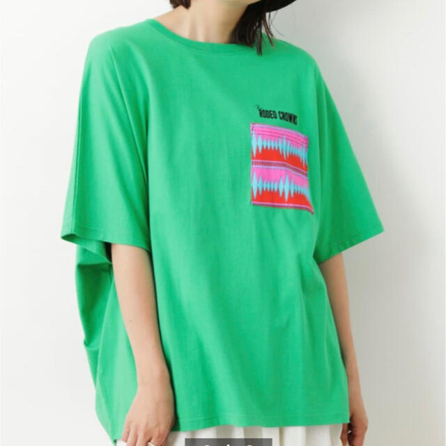 RODEO CROWNS WIDE BOWL(ロデオクラウンズワイドボウル)の今だけ値下げ！新品❤︎RODEO CROWNS WIDE BOWL  Tシャツ レディースのトップス(Tシャツ(半袖/袖なし))の商品写真