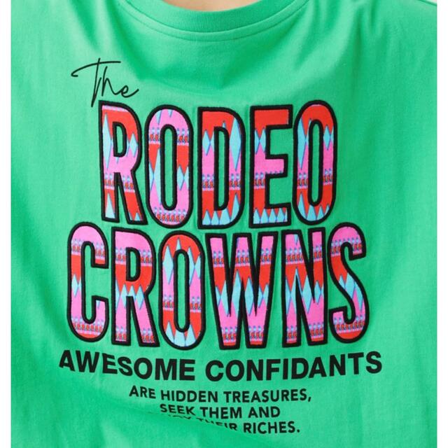 RODEO CROWNS WIDE BOWL(ロデオクラウンズワイドボウル)の今だけ値下げ！新品❤︎RODEO CROWNS WIDE BOWL  Tシャツ レディースのトップス(Tシャツ(半袖/袖なし))の商品写真