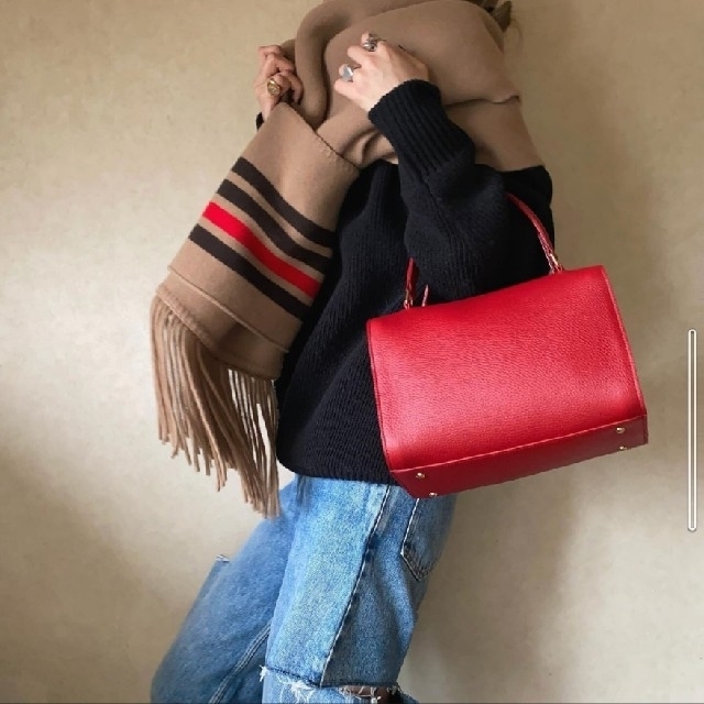 1/4まで期間限定出品!! ch!iiibag ボストンバッグ 新色 赤 Red