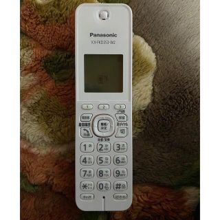 Panasonic - 子機 KX-FKD353-W2 パナソニック 電話の通販 by ん