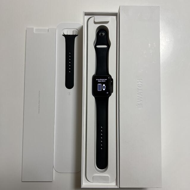 APPLE WATCH2 42mm スペースグレイ GPSモデル 新しく着き 6200円 www