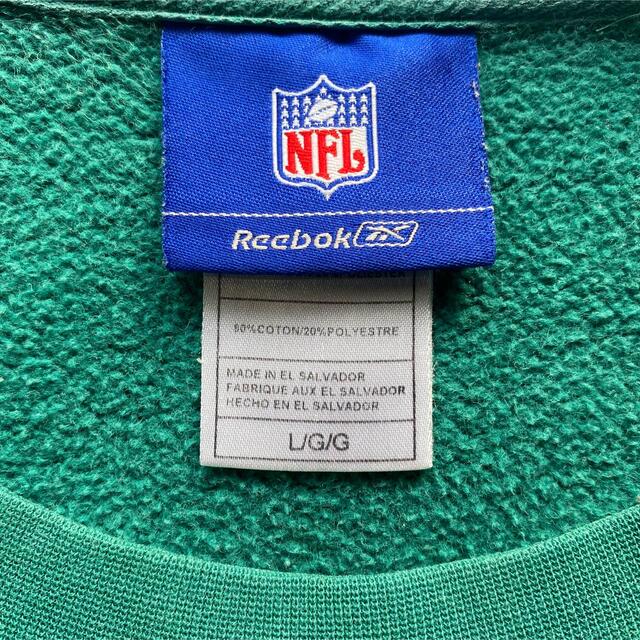 Reebok(リーボック)のマイアミ・ドルフィンズ　スウェット　刺繍ロゴ　NFL フットボール メンズのトップス(スウェット)の商品写真