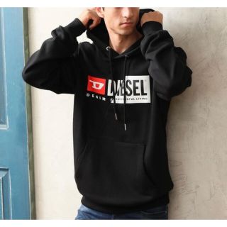 ディーゼル(DIESEL)の【新品、未使用、タグ付き】ディーゼル ロゴ パーカー(パーカー)