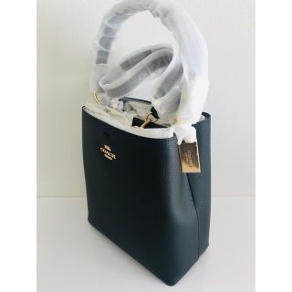 極美品♡稀少　コーチ　タウン　バケットバッグ　シグネチャー　2way 1008