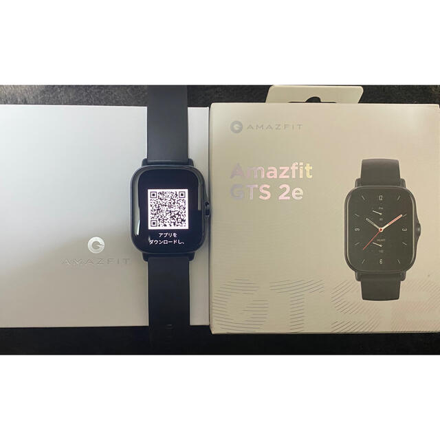 【BAGU様専用】amazfit GTS 2e ブラック　スマートウォッチ メンズの時計(その他)の商品写真