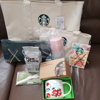 スターバックスコーヒー(Starbucks Coffee)の専用スターバックス　STARBUCKS　2022　福袋　スタバ　タリーズコーヒー(タンブラー)