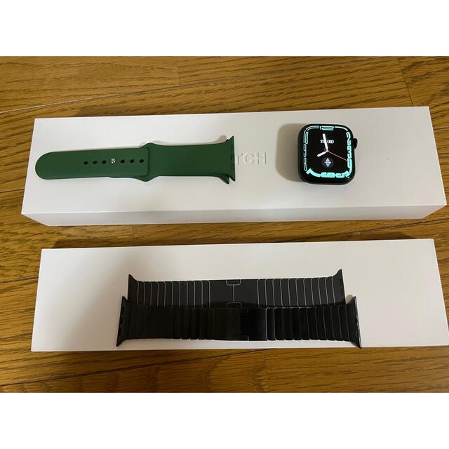 Apple Watch7 アップルウォッチ7 グリーン　GPS/セルラーモデル