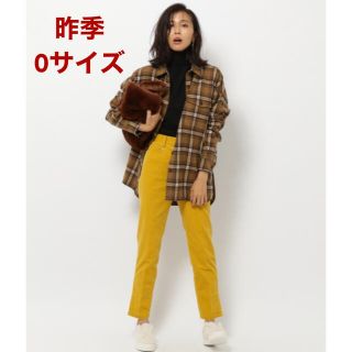 バンヤードストーム(BARNYARDSTORM)のほぼ新品＊佐田真由美さん着 BARNYARDSTORM 美脚＊細コールパンツ(カジュアルパンツ)