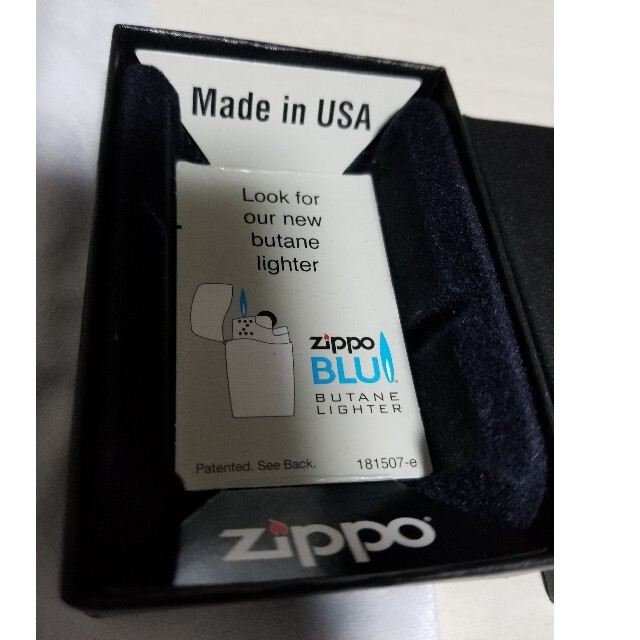 ZIPPO - Zippo BLU アメリカ製の通販 by とまめ's shop｜ジッポーなら