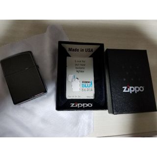 ZIPPO - Zippo BLU アメリカ製の通販 by とまめ's shop｜ジッポーなら