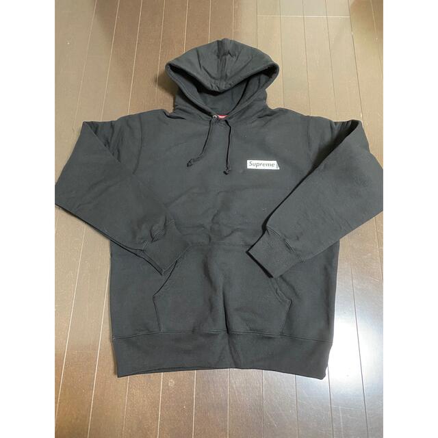 SUPREME Stop Crying Hooded Sweatshirt L