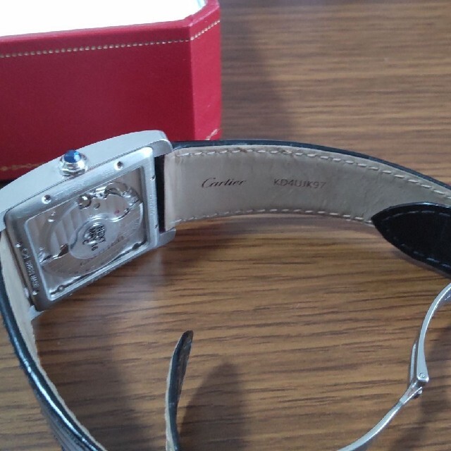 【ほぼ未使用品/保証書付属】Cartier カルティエ 腕時計 タンク MC