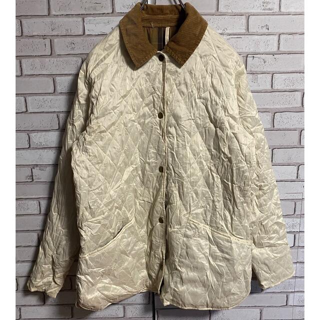 Barbour - 90s 古着 バブアー キルティングジャケット コーデュロイ ...