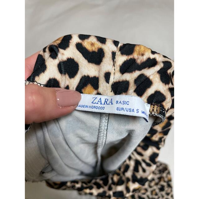 ZARA(ザラ)のレオパードパンツ レディースのパンツ(カジュアルパンツ)の商品写真