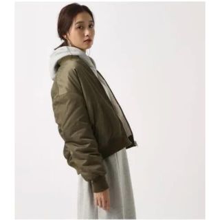 MOUSSY マウジー 新品 リバーシブル ブルゾン MA-1  D.ブルー