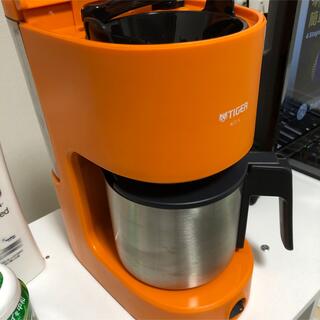Tiger Coffee Maker 6 Cups Stainless Steel Server Orange ACC-S060-D 100V