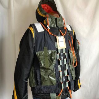 新品 アヴィレックスAVIREX コンバーチブルPFD/フライトジャケット M