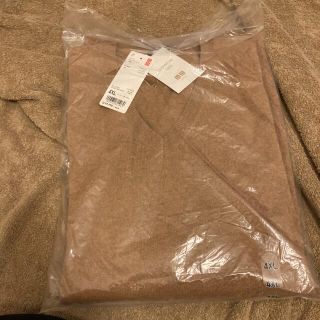 ユニクロ(UNIQLO)のユニクロカシミヤVネックセーター　4XL(ニット/セーター)