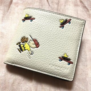 コーチ(COACH)のCOACH × PEANUTS 二つ折り財布(財布)